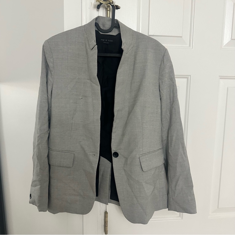 Rag & Bone Light Gray Blazer